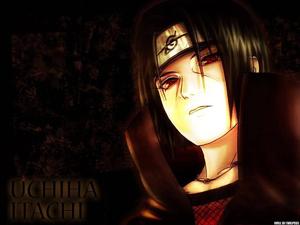 Itachi Uchiha, owner of the legendary Sharingan eyes Wallpaper