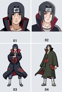 Itachi Uchiha With Numbers Picture Wallpaper