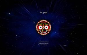 Jagannath In Dark Space jagannath wallpaper