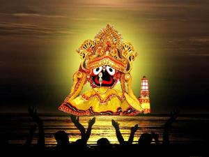 Jagannath In Golden Dress jagannath wallpaper