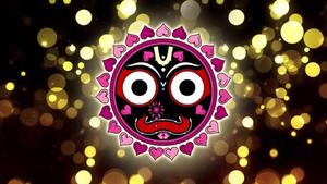 Jagannath Mask With Hearts jagannath wallpaper