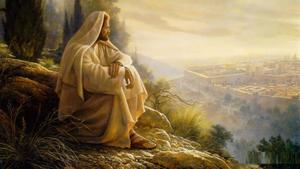 Jesus Christ Overlooking The City Picture jesus wallpaper
