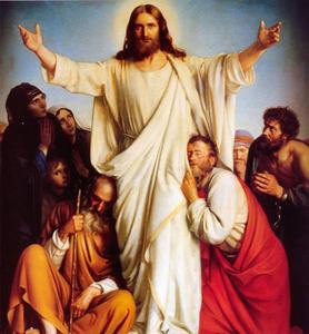 Jesus Christ surrounded by his Disciples jesus wallpaper