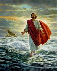Jesus Christ Walking On The Sea Picture jesus wallpaper