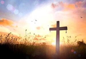 Jesus on the Cross in the Meadows jesus wallpaper