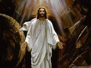Jesus Triumphant in Resurrecting from the Dead jesus wallpaper