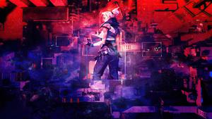 Jett dashing into competitive play valorant wallpaper