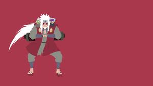 Jiraiya Minimalist Vector Art jiraiya wallpaper