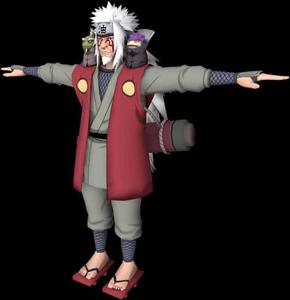 Jiraiya Naruto3 D Model jiraiya wallpaper
