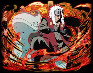 Jiraiyaand Gamabunta Battle Stance jiraiya wallpaper