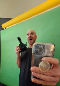 Johnny Sins Showing Off Green Screen johnny sins wallpaper