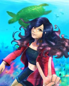 Join Aphmau in her fantastic journey on MyStreet aphmau wallpaper
