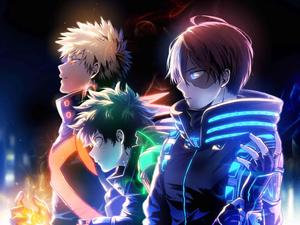 Join the heroes of My Hero Academia! my hero academia wallpaper