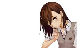 Join the Journey with Mikoto Misaka anime girl wallpaper