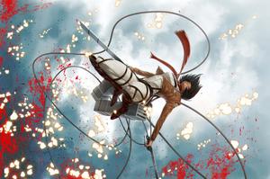Join The Survey Corps And Protect Humanity From The Titans attack on titan wallpaper