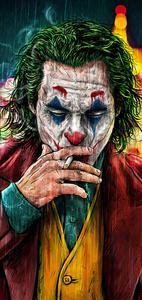 Joker 2019 Smoking Portrait joker wallpaper