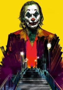 Joker 2019 Stairs Art joker wallpaper