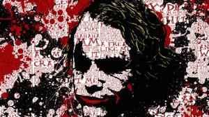 Joker Ledger Abstract Portrait joker wallpaper