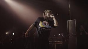Juice Wrld performing live at a concert juice wrld wallpaper
