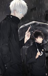 Jujutsu Kaisen's Itadori Yuji and Fushiguro Megumi do battle. jujutsu kaisen wallpaper