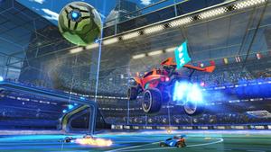 Jump into a game of Rocket League rocket league wallpaper