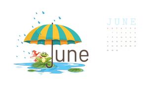 June 2021: The perfect way to stay dry in the rain june wallpaper