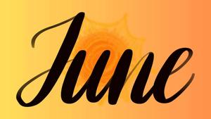 June Welcome June! june wallpaper