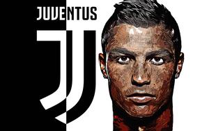 Juventus Black Logo Cristiano Ronaldo Hd 4k cristiano ronaldo hd 4k wallpaper