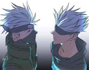 Kakashi And Gojo Face To Face Picture Wallpaper
