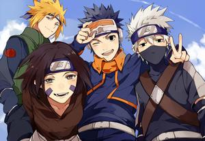 Kakashi Classmates And Teacher Picture Wallpaper