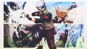 Kakashi Collage Picture Wallpaper