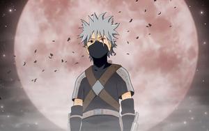 Kakashi PFP Red Moon kakashi pfp wallpaper