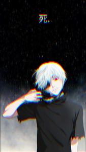Kaneki's struggle to find a balance between Ghoul and Human tokyo ghoul wallpaper