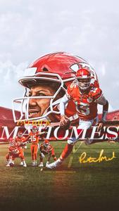 Kansas City Chiefs quarterback and explosive playmaker Patrick Mahomes patrick mahomes wallpaper
