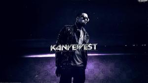 Kanye West Black And Purple kanye west wallpaper
