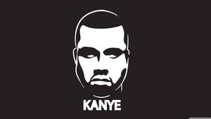 Kanye West Minimalistic Logo kanye west wallpaper