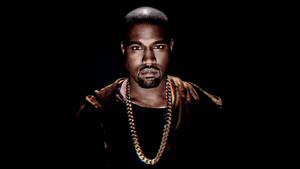 Kanye West With Big Gold Chain kanye west wallpaper