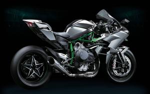 Kawasaki H2r Against Dark kawasaki h2r wallpaper