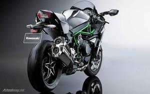 Kawasaki H2r Back View kawasaki h2r wallpaper
