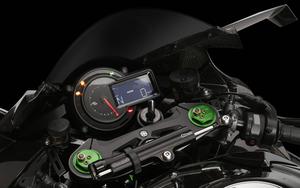 Kawasaki H2r Tachometer And Speedometer kawasaki h2r wallpaper