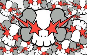 Kaws BAPE Star Eyes kaws wallpaper