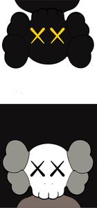 KAWS Black And Grey Companions kaws wallpaper