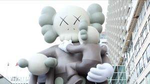 KAWS Clean Slate Sculpture kaws wallpaper