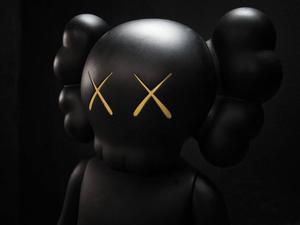 Kaws Companion Black Art kaws wallpaper
