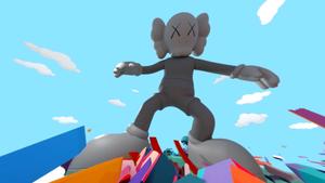 KAWS Companion From Below kaws wallpaper