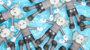 Kaws Companion Pool Party kaws wallpaper