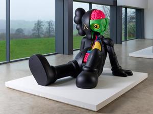 KAWS Dissected Sculpture Installation kaws wallpaper