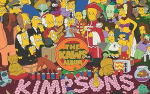 Kaws Kimpsons Series Artwork kaws wallpaper