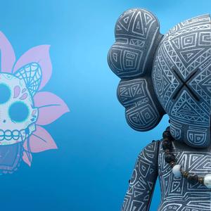 KAWS Sacrifice Of An Ancient Warrior kaws wallpaper