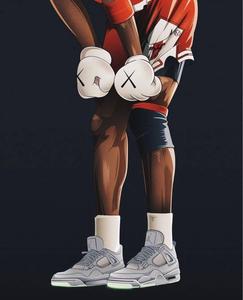 Kaws Supreme Jordan Art kaws wallpaper